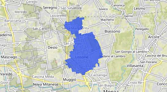 Prezzo degli immobili Lissone