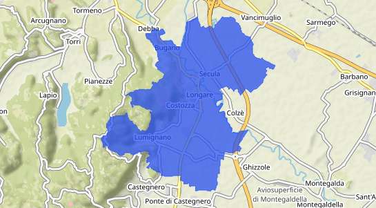 Prezzo degli immobili Longare