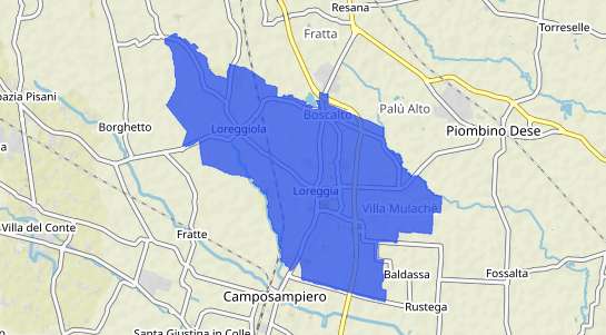 Prezzo degli immobili Loreggia