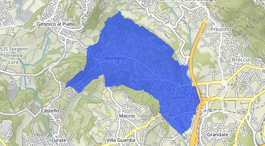 Prezzo degli immobili Lucino