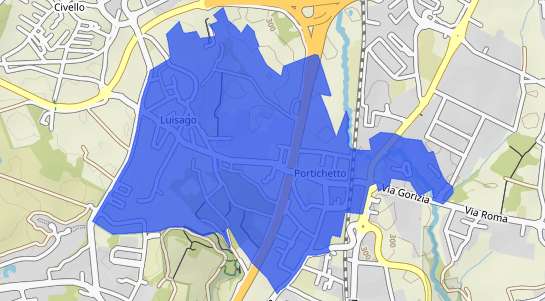 Prezzo degli immobili Luisago