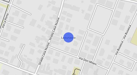 Prezzo degli immobili Lusurasco