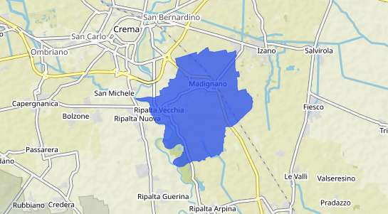 Prezzo degli immobili Madignano