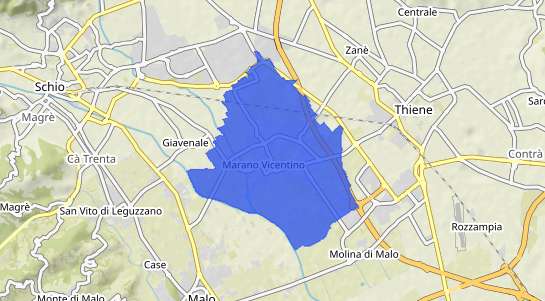 Prezzo degli immobili Marano Vicentino