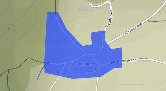 Prezzo degli immobili Margone