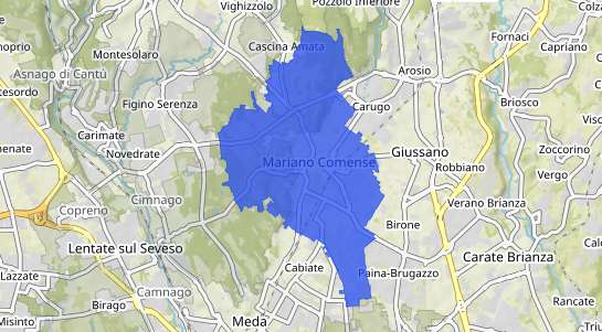 Prezzo degli immobili Mariano Comense