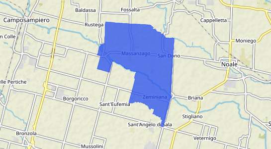 Prezzo degli immobili Massanzago