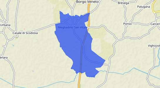 Prezzo degli immobili Megliadino San Vitale