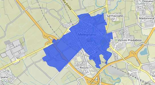 Prezzo degli immobili Melegnano