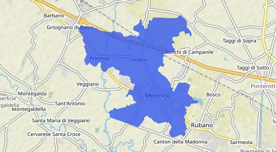 Prezzo degli immobili Mestrino