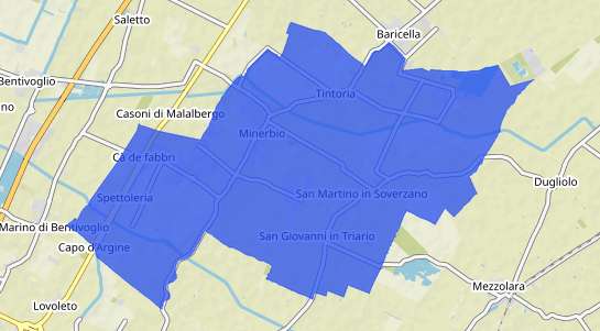 Prezzo degli immobili Minerbio