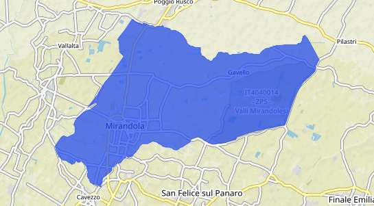 Prezzo degli immobili Mirandola