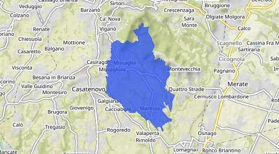 Prezzo degli immobili Missaglia