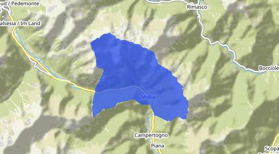 Prezzo degli immobili Mollia