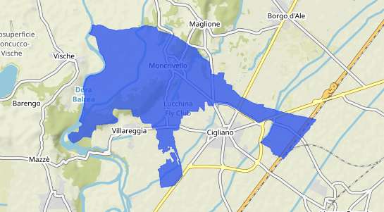 Prezzo degli immobili Moncrivello