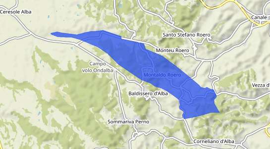 Prezzo degli immobili Montaldo Roero