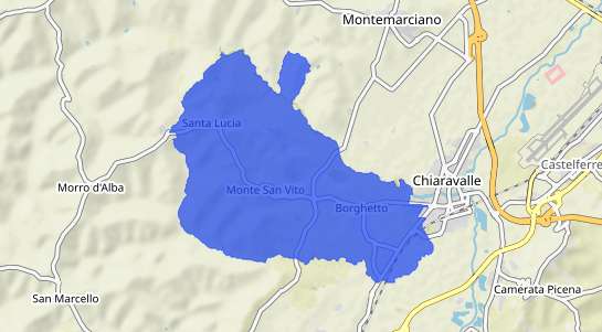 Prezzo degli immobili Monte San Vito