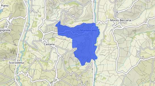 Prezzo degli immobili Montescano