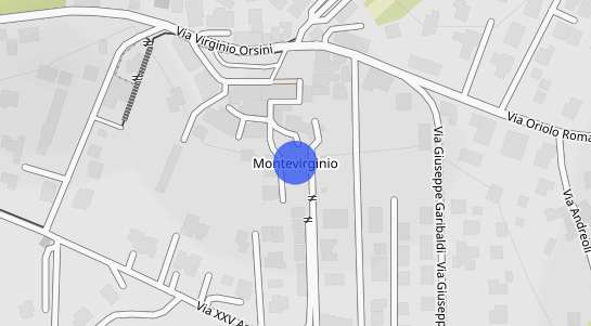 Prezzo degli immobili Montevirginio