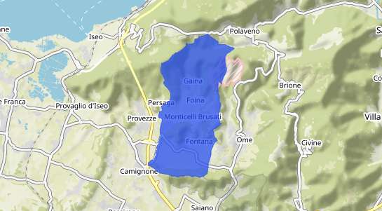 Prezzo degli immobili Monticelli Brusati