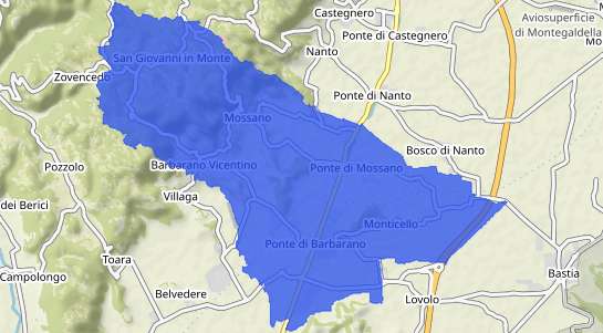 Prezzo degli immobili Mossano