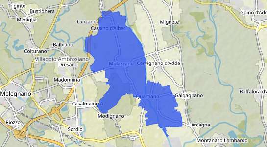 Prezzo degli immobili Mulazzano