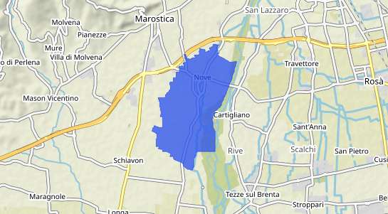 Prezzo degli immobili Nove