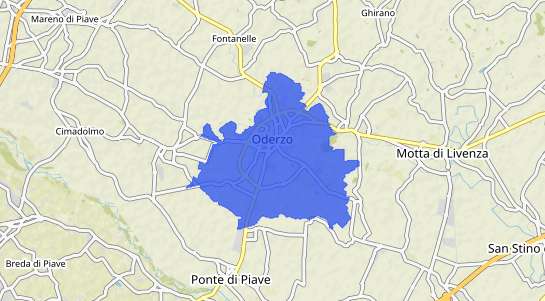 Prezzo degli immobili Oderzo