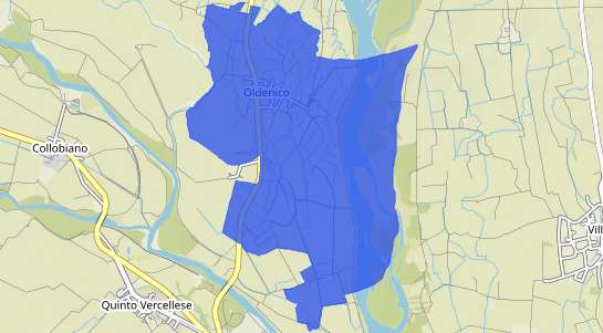 Prezzo degli immobili Oldenico