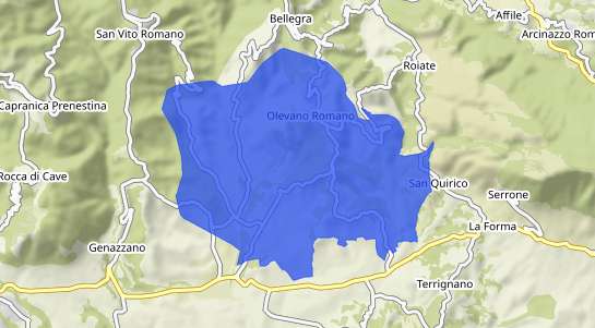 Prezzo degli immobili Olevano Romano