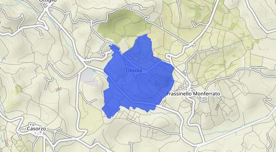 Prezzo degli immobili Olivola