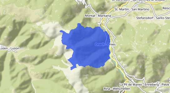 Prezzo degli immobili Onach