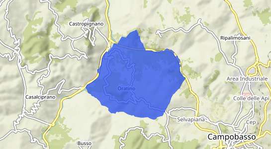 Prezzo degli immobili Oratino