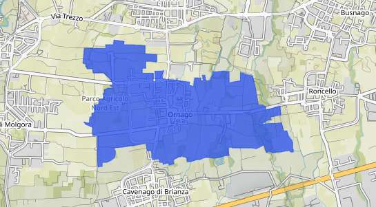 Prezzo degli immobili Ornago