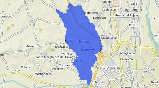 Prezzo degli immobili Pagnacco