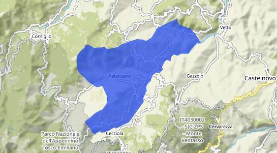 Prezzo degli immobili Palanzano