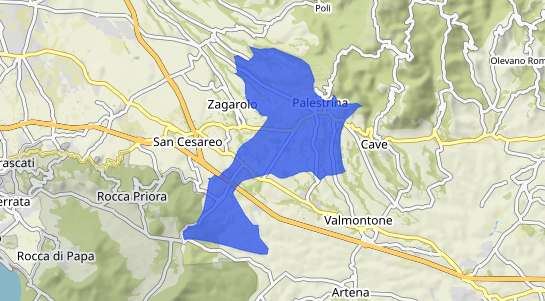 Prezzo degli immobili Palestrina