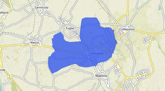 Prezzo degli immobili Parabita