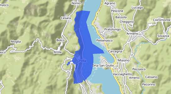 Prezzo degli immobili Pella