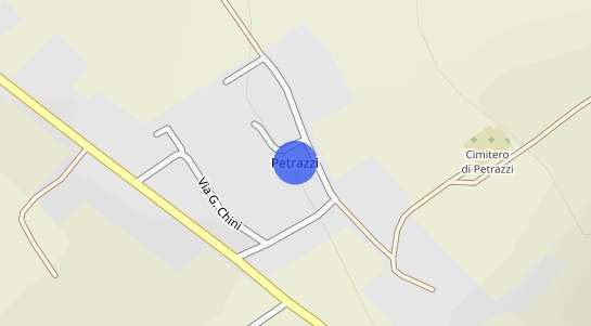 Prezzo degli immobili Petrazzi