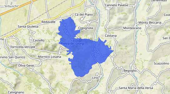 Prezzo degli immobili Pietra De  Giorgi