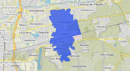 Prezzo degli immobili Pioltello