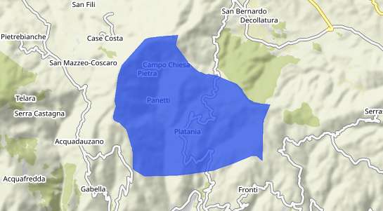 Prezzo degli immobili Platania