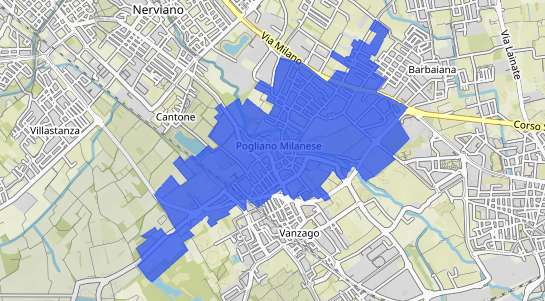 Prezzo degli immobili Pogliano Milanese