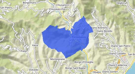 Prezzo degli immobili Pontedassio