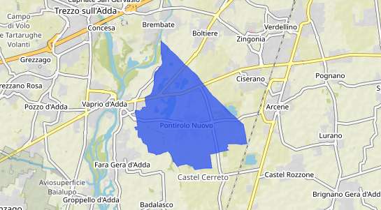 Prezzo degli immobili Pontirolo Nuovo