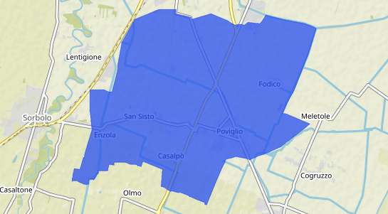 Prezzo degli immobili Poviglio