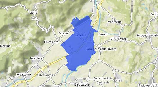 Prezzo degli immobili Prevalle