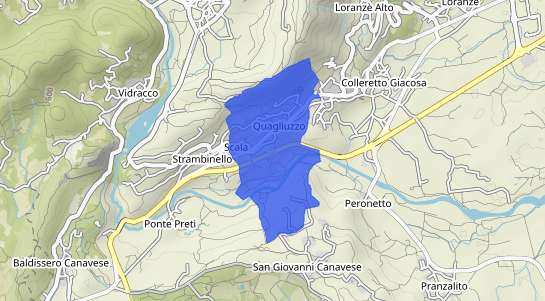 Prezzo degli immobili Quagliuzzo