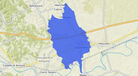 Prezzo degli immobili Quattordio